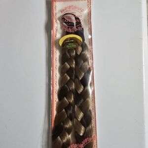 Mitsuami Japanese Synthetic Hairband in Mixed Brown. Unused